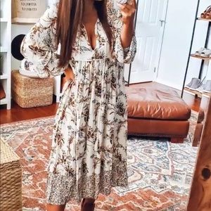 NEW BOHO GYPSY MILA LONG FLORAL MAXI DRESS TUNIC